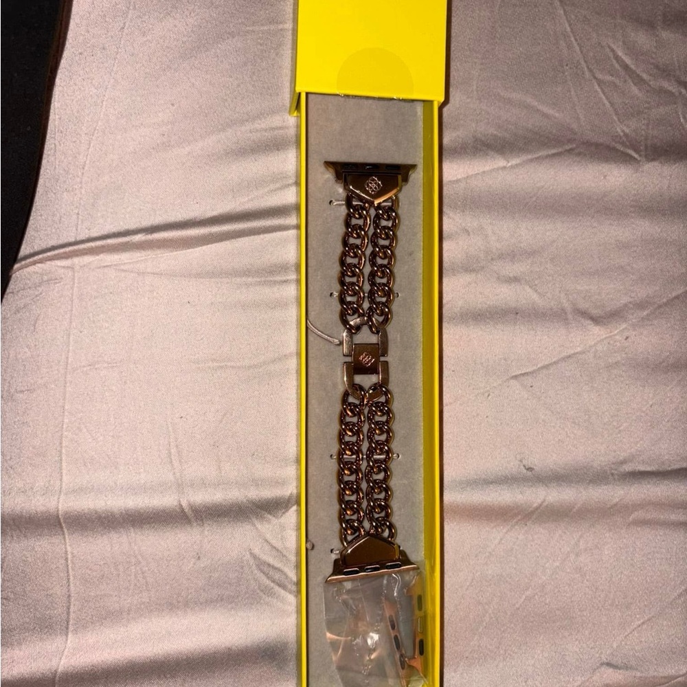 Kendra Scott rose gold Apple Watch Band